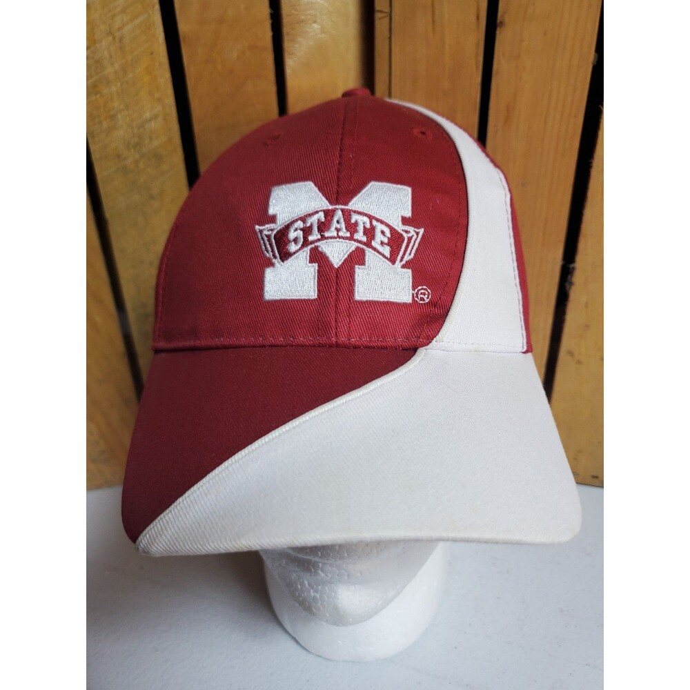 Mississippi State Bulldogs University Adjustable Strap Hat Back LOGO